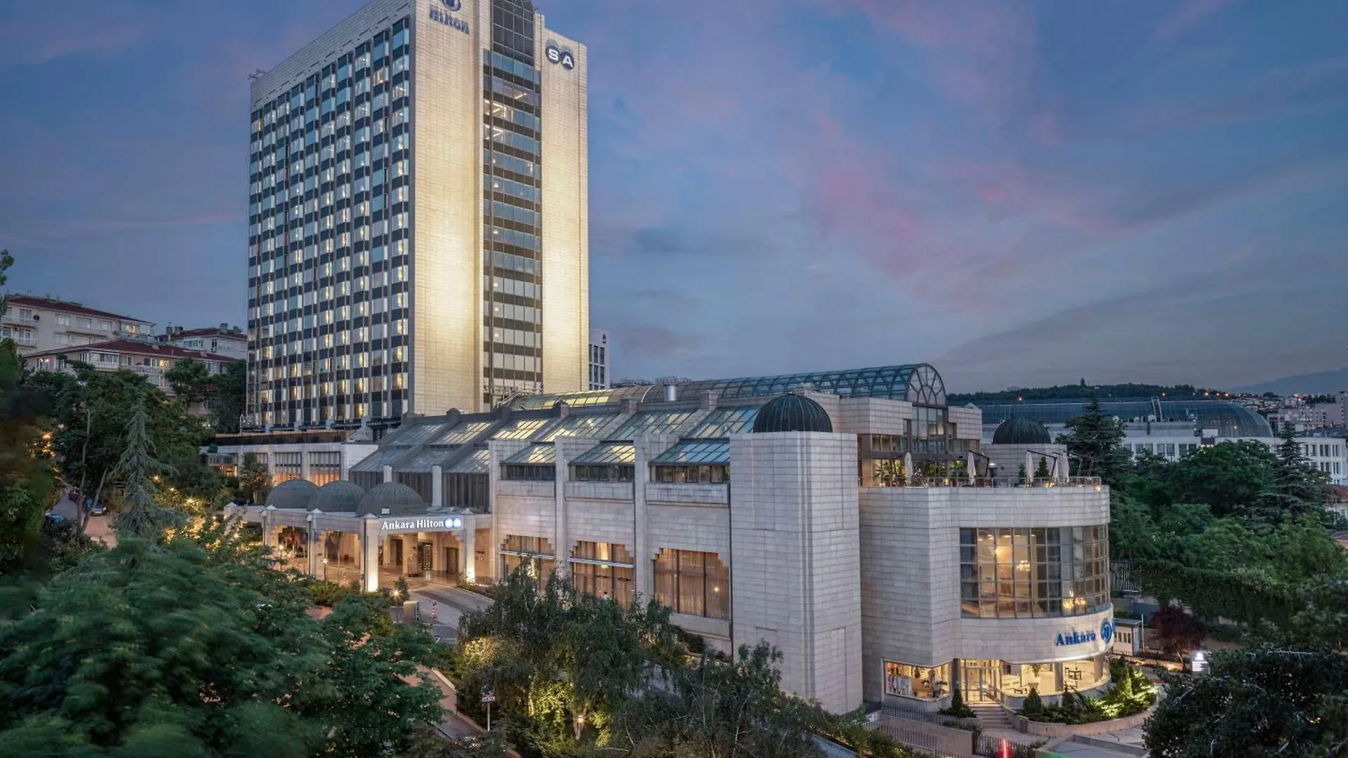 Отель Ankara Hiltonsa